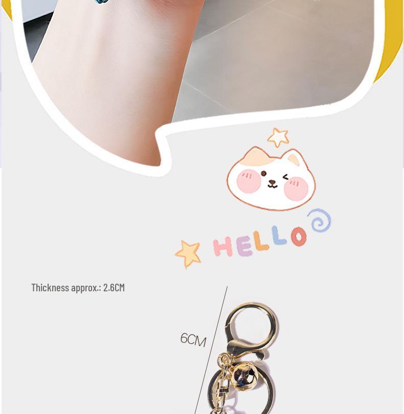 Gold-Plated Creative Tiger Fruit Machine Keychain Toy with Lottery Play Feature