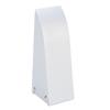 Hand Sanding Paper Kit Wedge Shape Aluminum Alloy Hand Sandpaper Holder with 80 Grit 6mx25mm Paper