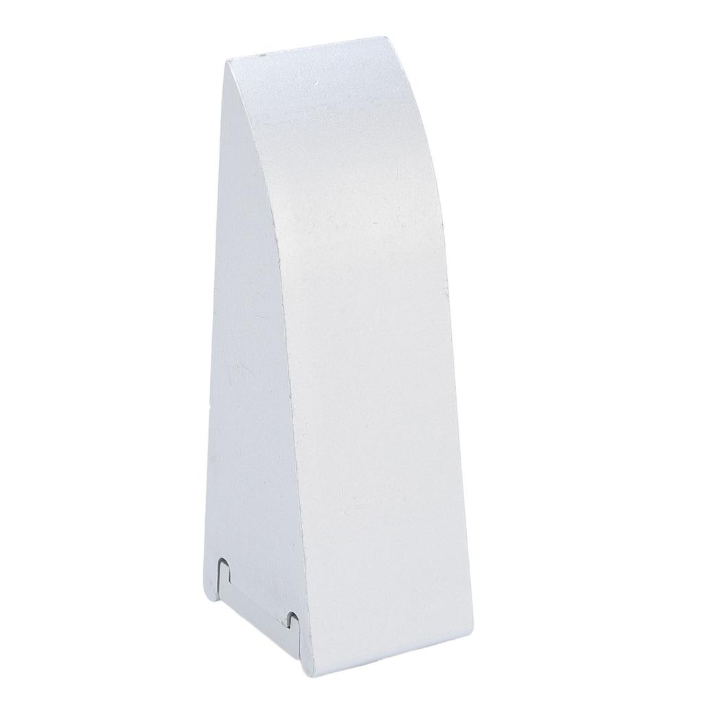 Hand Sanding Paper Kit Wedge Shape Aluminum Alloy Hand Sandpaper Holder with 80 Grit 6mx25mm Paper