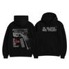 In Glock We Trust Black Hoodie Full Color Design Unisex Daily Wear Fashionable Design