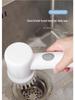 5-Piece Multifunctional Electric Cleaning and Dishwashing Brush Set