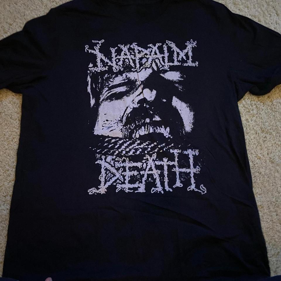 Napalm Death Band Fear Emptiness Despair Shirt Unisex Black S-5XL E1922 XXXL