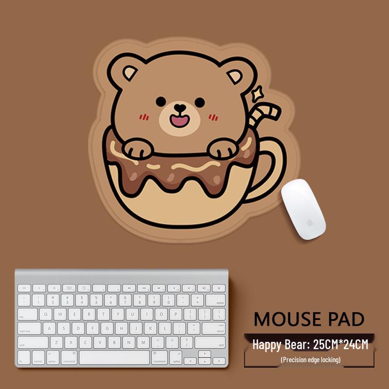 

Специальной формы очень большой толстый коврик для мыши со сшитым краем для использования в офисе