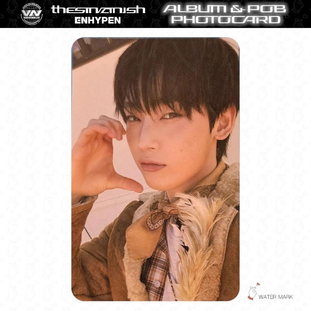 VORBESTELLUNG ENHYPEN THE SIN VANISH ALBUM Fotokarte Japan POB Glücksziehung OFFIZIELL FORBIDDEN AFTERLIGHT STORM FUGITIVES