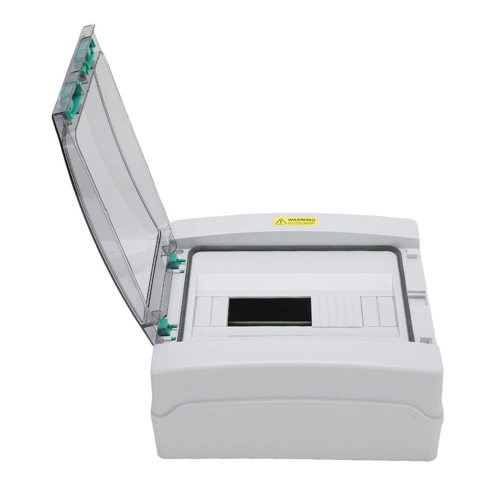 Elektrischer Verteilerkasten 12 Stromkreise IP66 Regensicher Außenverteilerkasten mit Transparentem Deckel für Industrie