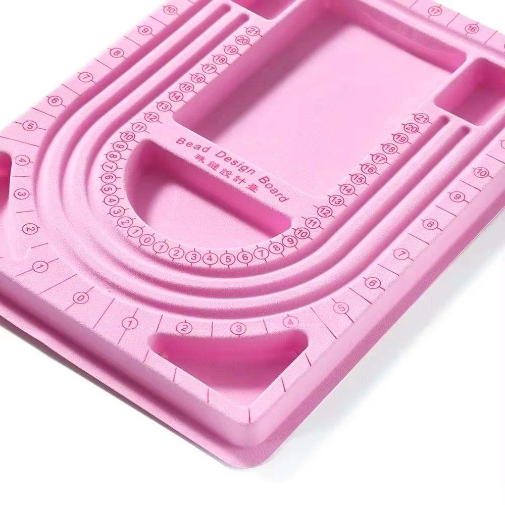 Handmade Bracelet Necklace Tray Scale Board Making Hand String Display Board  For DIY