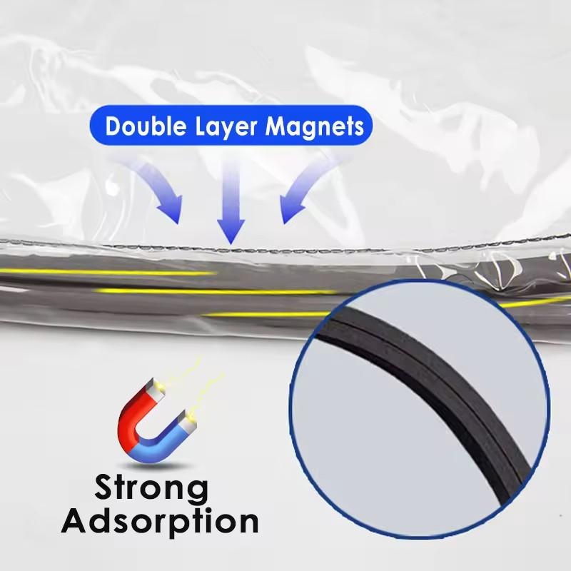 EV Charger Port Rainproof Protector Cover, Magnetic Electric Car Charger Plug Cover, Outdoor Waterproof Durable, Transparent