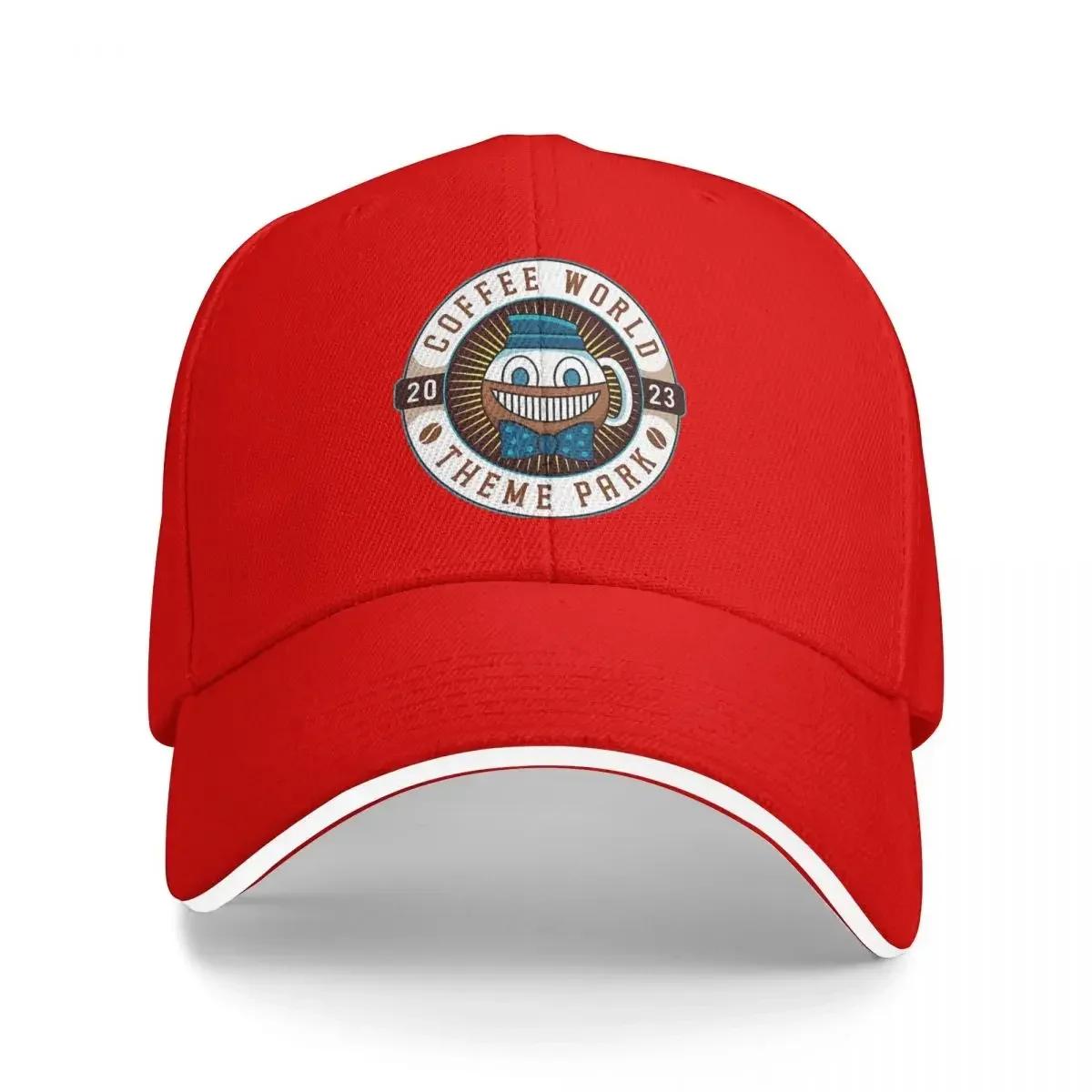 

Watery Coffee World Emblem Alan Wake Baseball Cap Outdoor Sports Sunscreen Hip Hop Hats Unisex Adult Fitted Retro Snapback Cap One Size