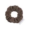 Aube Nuit Obnuit New Wrinkle Cacao Gray Hair Scrunchie S