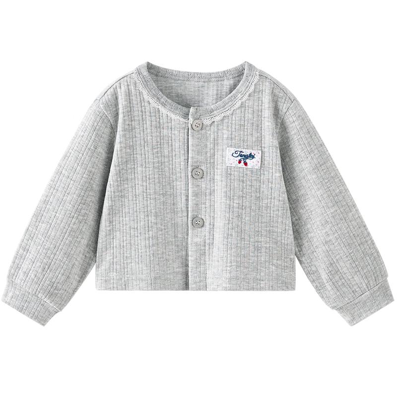 TONGTAI Baby Girl s Spring/Autumn Cardigan 120cm