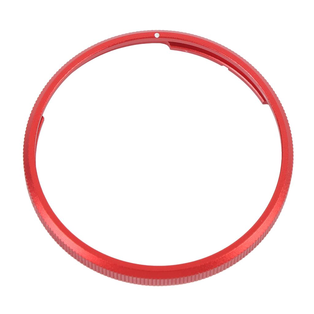 Lens Decoration Ring Cap for GR3X for GR3X HDF Camera Accessories Aluminum Alloy Easy Install Red