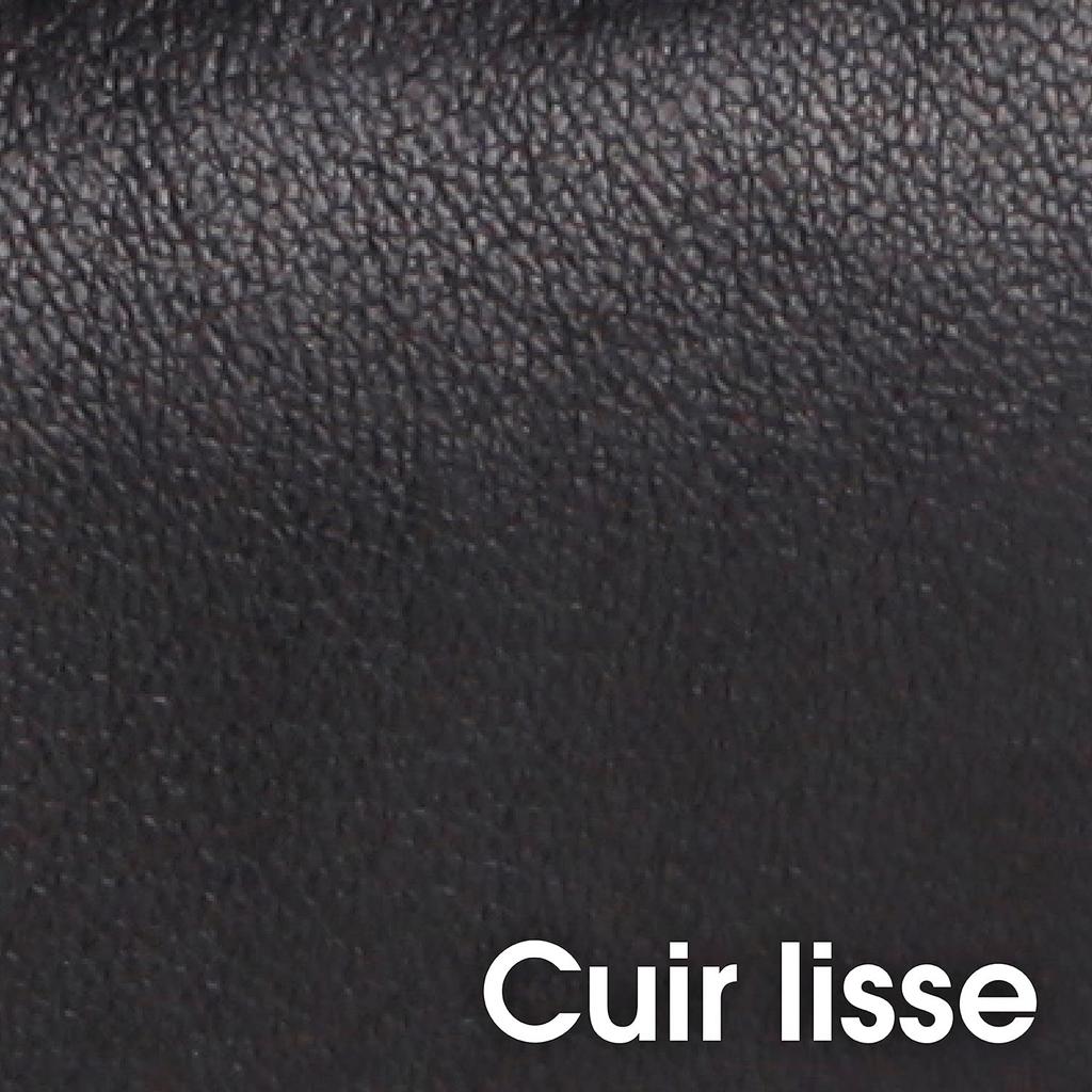 Clairefontaine Genuine Leather 2ROOM Pouch S Black Cf410003