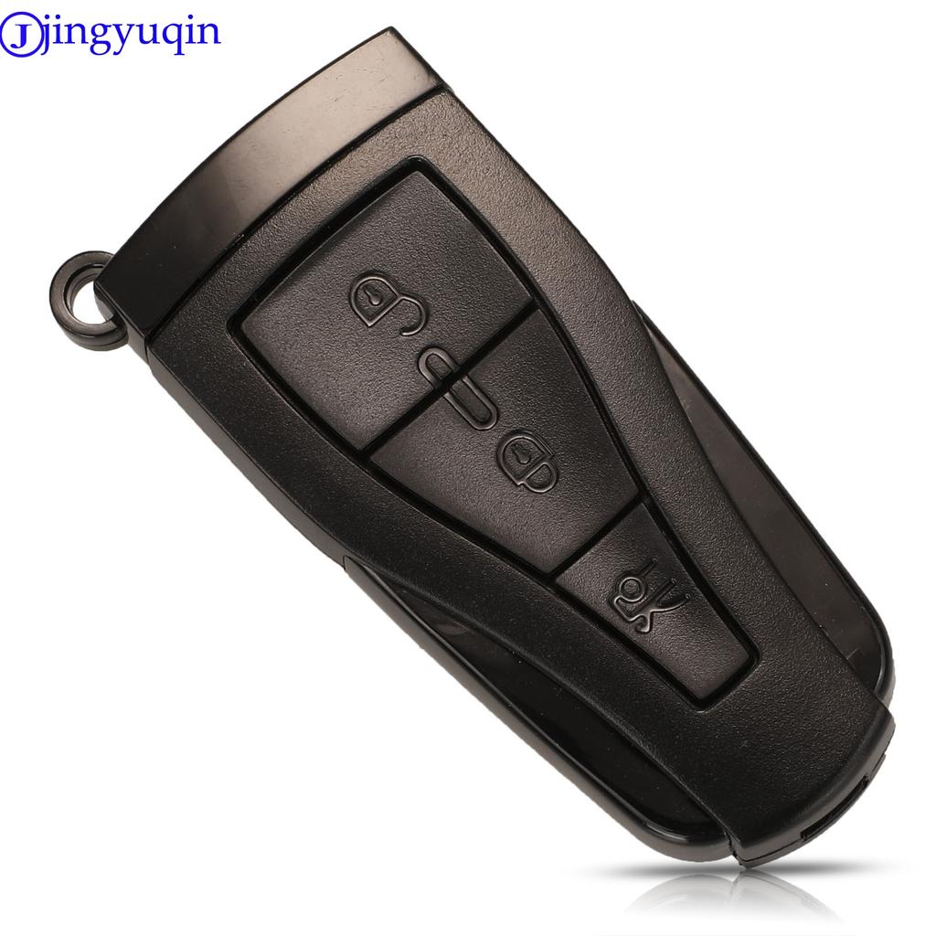 Jingyuqin Replacement Smart Remote Car Key Fob 3 Buttons 434MHZ With ID46/PCF7941 Chip For MG MG550 MG6