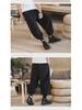 Men's Loose Linen Tang Suit Pants - Chinese Ancient Style Monk Pants