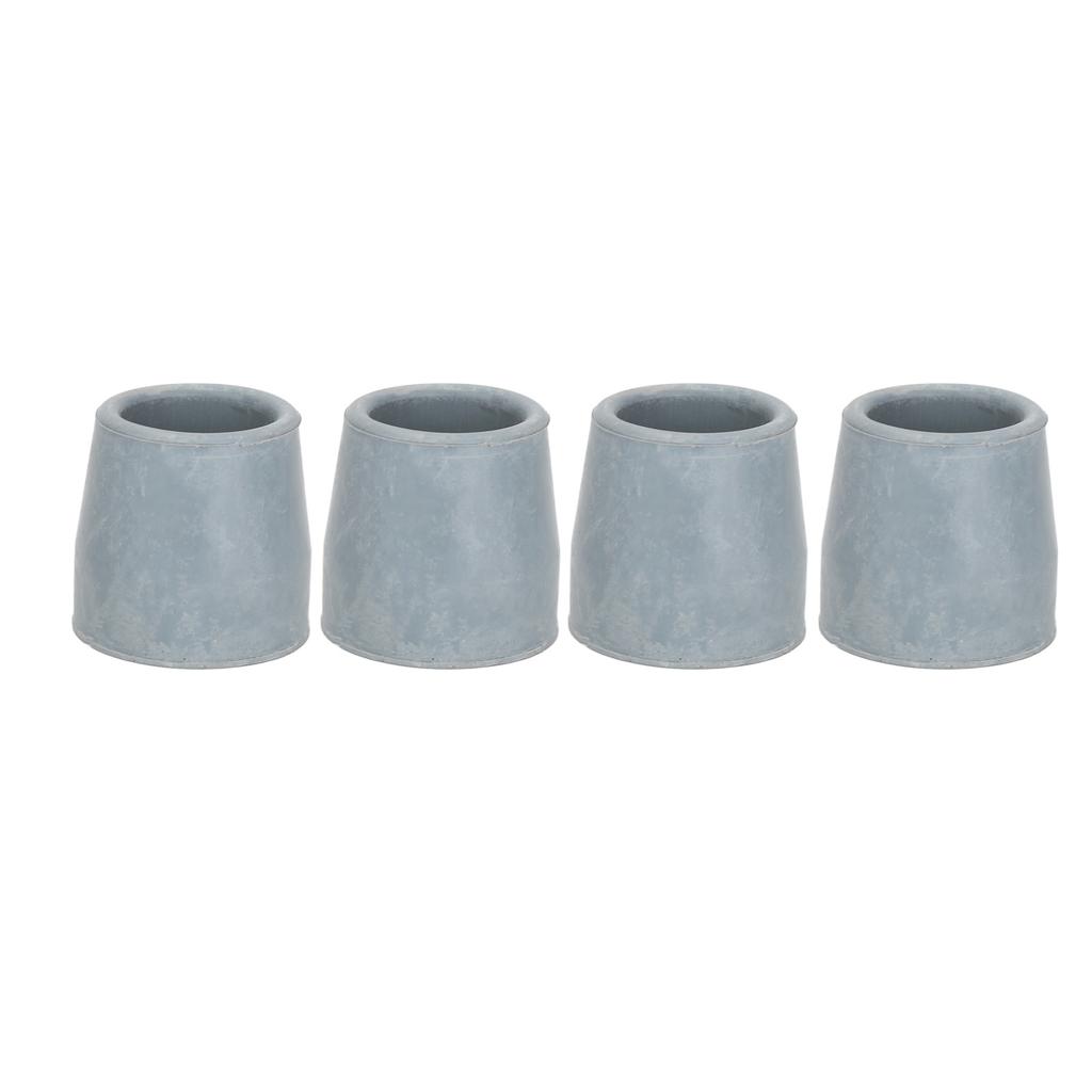 10pcs Rubber Crutch Tip Set Professional Gray Cane Walker Tip Replacement Accessory 1.1 Inch