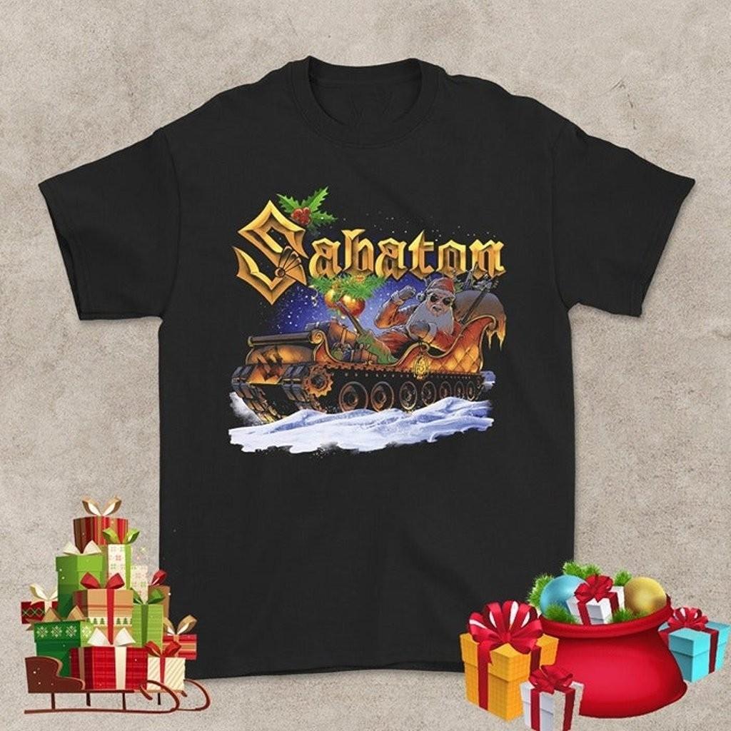 New Sabaton Merry Christmas Christmas Gift Unisex S-5XL Shirt CA383 S