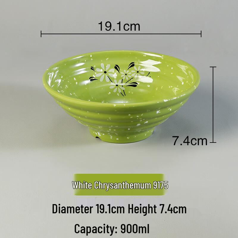 

Commercial Melamine Noodle & Soup Bowl