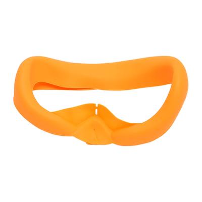 Copertura Viso VR in Silicone Impermeabile Lavabile Morbida Cuscinetto per Viso VR per Occhiali VR PICO 4 Arancione