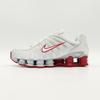 FZ4344-001 Nike Shox TL Platynowy Odcień Czerwień Siłowni Biały Srebrny Szary (Kobiety)