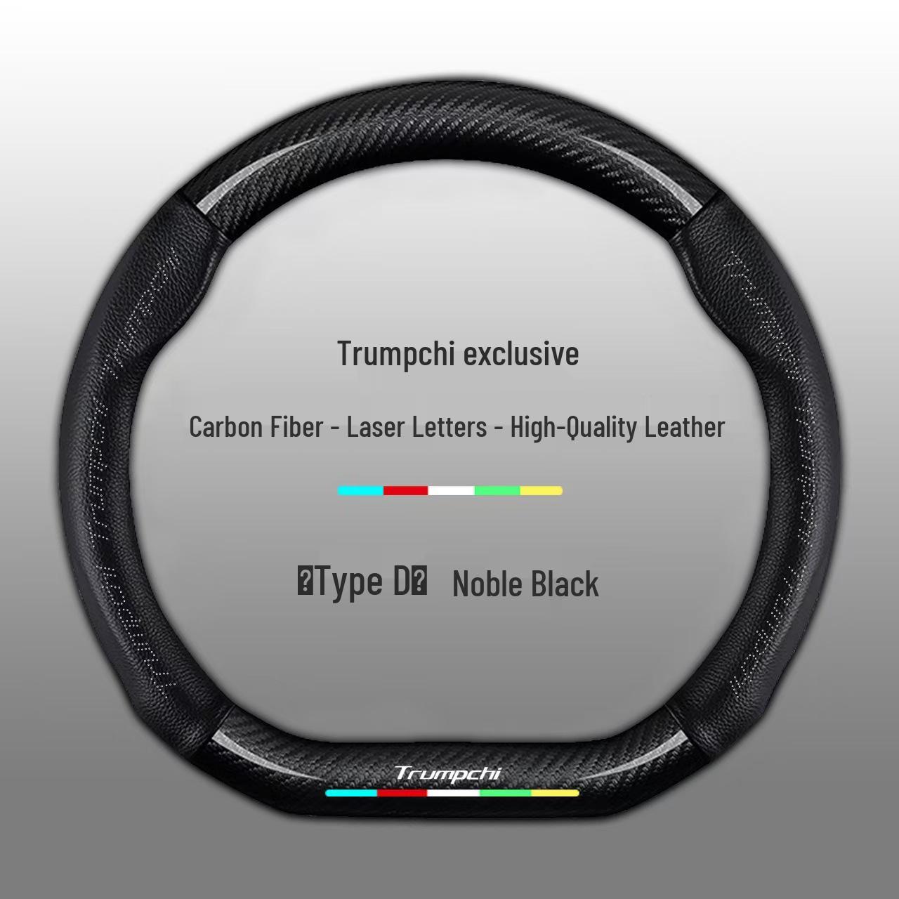 

Genuine Leather Steering Wheel Cover for GAC Trumpchi GS4 GS3 GS5 AION V S Mei 580 GA4 GA6 38cm