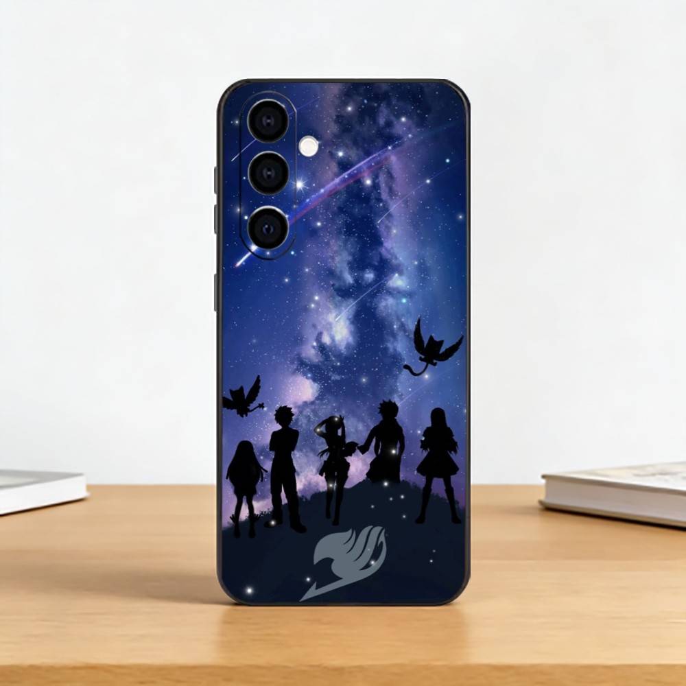 

Fairy Tail Natsu Dragneel Phone Case For Samsung Galaxy A73,A72,A71,A70,A53,A52,A51,Soft Silicone Black Cover Samsung a13 5g
