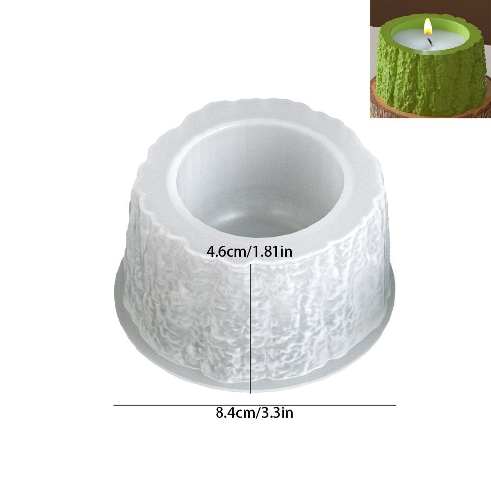 Fashion Sunflower Candle Mold Reusable Silicone Candle Jar Flexible DIY Flower Storage Box Mold Candle Making