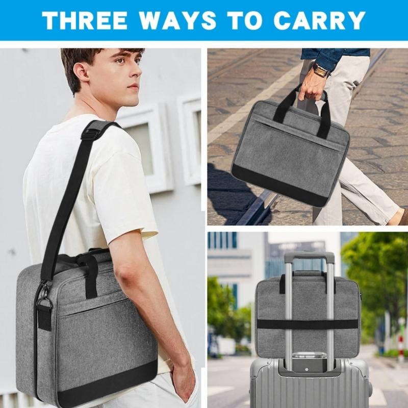 Heavy Duty Auditory Gear Storage Bag For Mixers And Recorders Multiple Compartment Design Holder