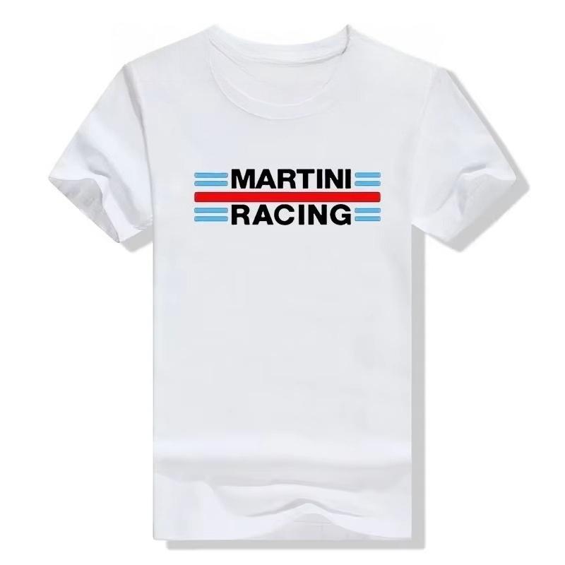2026 Martini Racing Unisexs Fashion TShirt Casual Tops Unisex O Neck T Shirt Adult Graphic Outfits Short Sleeve Blouses Gifts