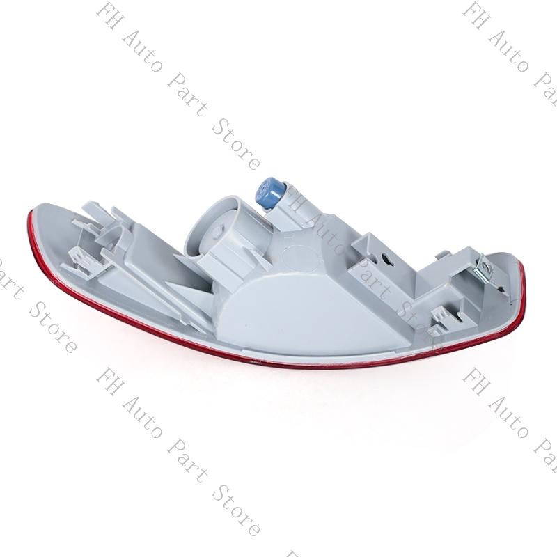 For Citroen C-crosser / Peugeot 4007 2007-2012 Rear Bumper Brake Light Cover Tail Warming Turn Signal Reflector Fog Lamp No Bulb