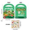 Children's Reusable Silicone Sticker Book: DIY Educational Toy with Jelly Stickers