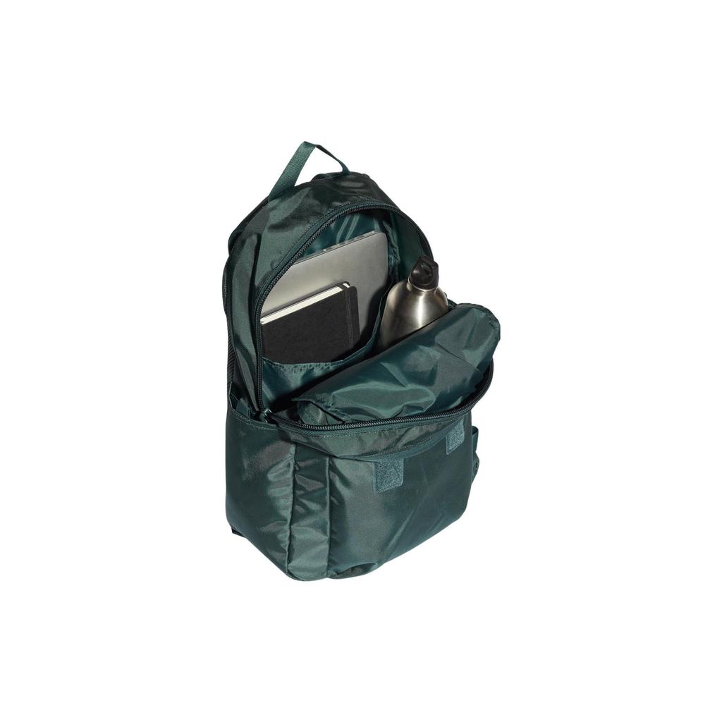 Adidas Sports Casual Zipper Backpack Unisex Backpacks Green HL6695