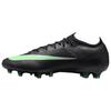 Nike Mercurial Vapor 17 Elite AG Low Black Illusion Green Unisex Cleats IO4252-001