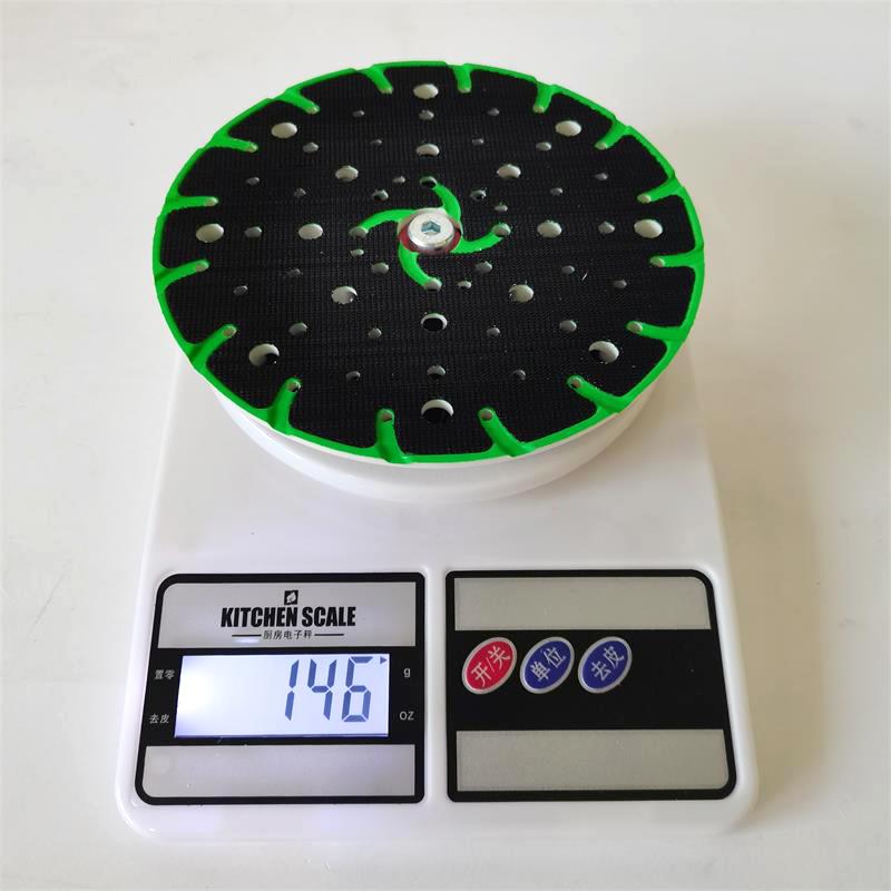 Suitable For Festool Dry Grinder Tray Eccentric 5mm Sandpaper Machine Base Sticky Disk Soft Pad 6 Inches 48 Holes