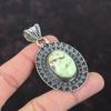 Lemon Chrysoprase Pendant Vintage Style Pendant 925 Sterling Silver Pendant Handmade Pendant Awesome Gemstone Jewelry Women's Special Gift