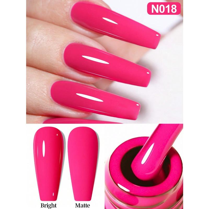 1pc 7.3ml Gel Nail Polish, French Nail Polish, Soak Off UV Light Cure Gel Polish, Art Design Manicure Salon DIY Salon Gel
