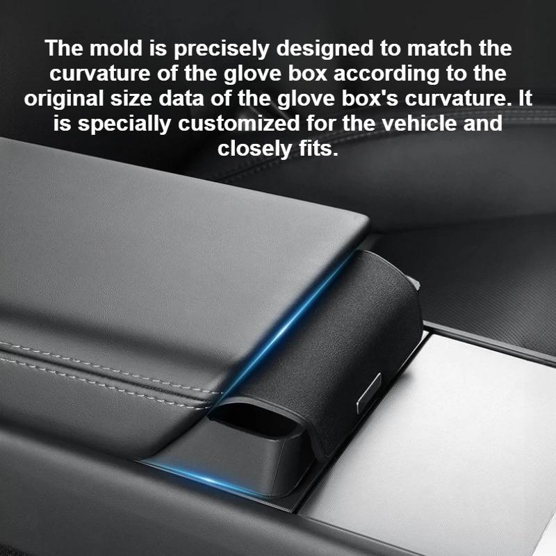 Central Armrest Storage Box for Tesla Model 3 Y Highland Juniper 2025 Car Glasses Phone Storage Case Multi Functional Accessorie