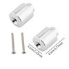 2Pcs Motorcycle Handlebar Grips End Plug with Screws Professional Hand Grip Bar Ends for Honda CBR VFR800 RC51 Vtr CBR929rr