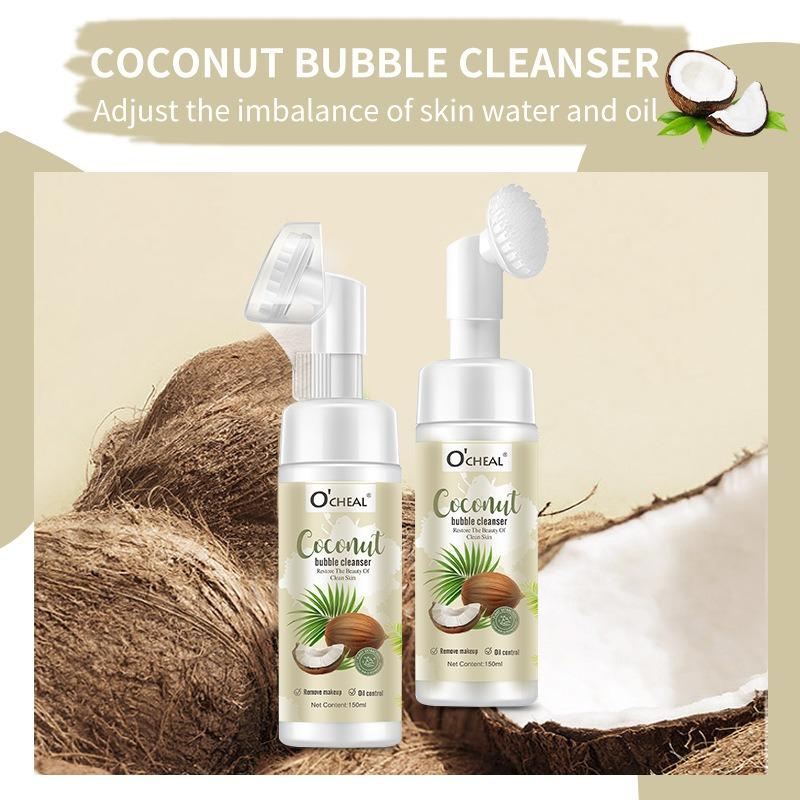 O'CHEAL Avocado Aloe Amino Acid Facial Wash Cleansing Foam Moisturising & Nourishing Cleanser