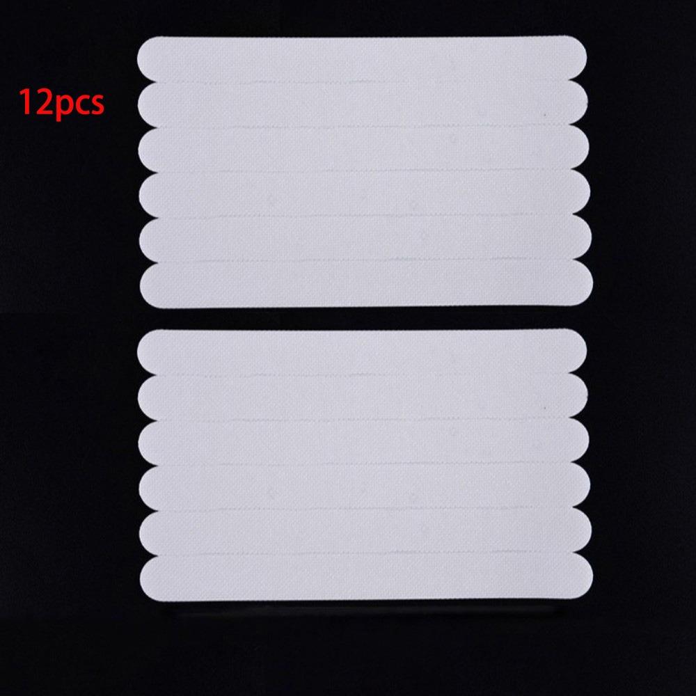

12pcs Safety Bathroom Anti-slip Strips Transparent Non Slip Shower Treads Stickers self-adhesive Safety Strips