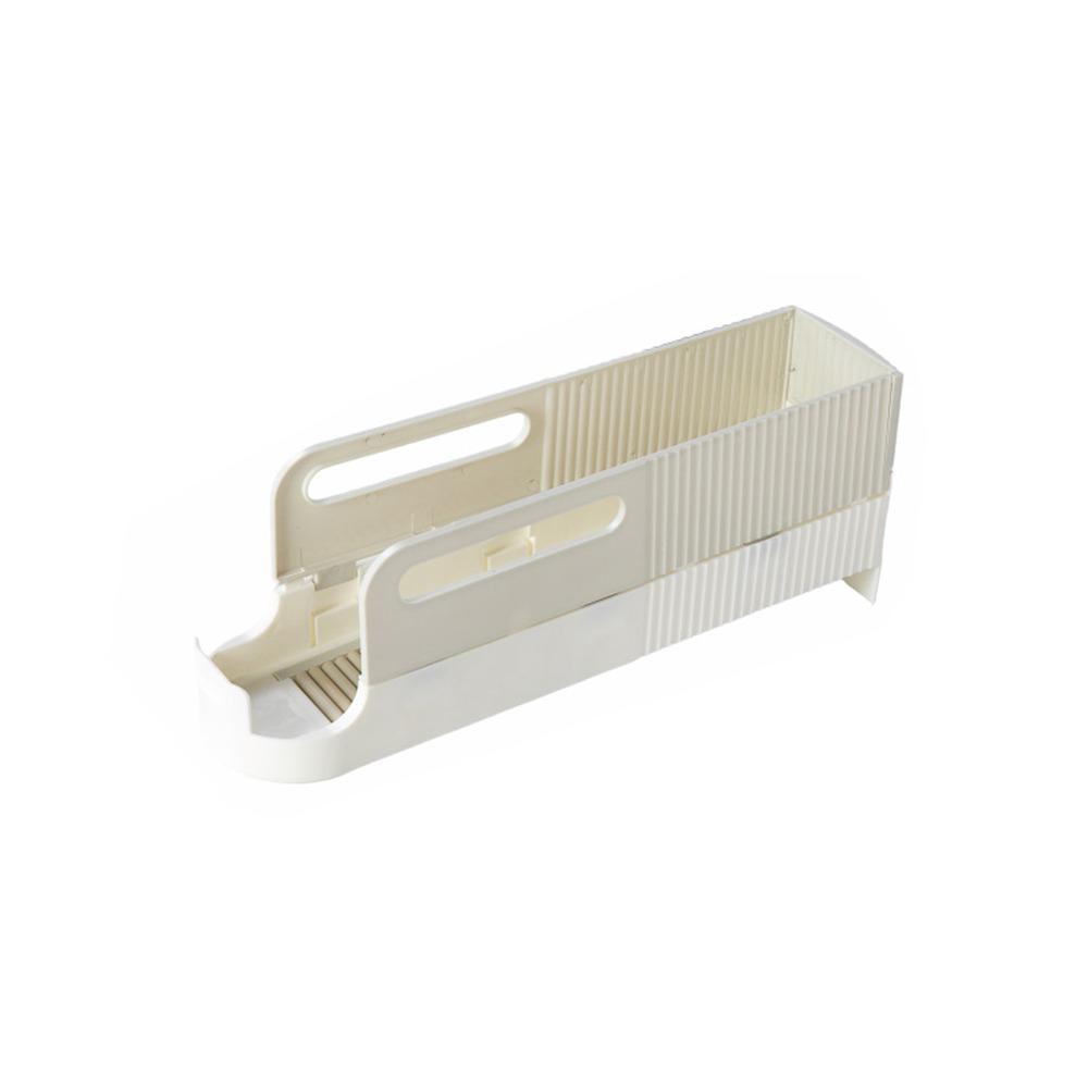 Foldable Drink Organizer Large Capacity Refrigerator Storage Rack Fridge Storage