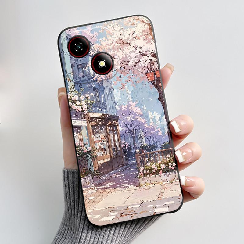 For ZTE Blade A35e Case Luxury Cute Cool Boys Girls Soft Matte Silicone Back Cover For ZTE Blade A35e Phone Bag Shell BladeA35e