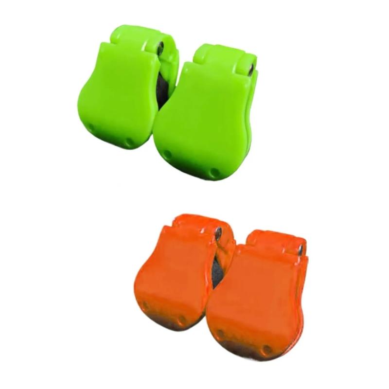 1/2/4 ks Multifunkční držák na rybářský prut Fixační klip Popruhy Přenosný držák na rybářský prut na pláž Kompaktní design Rybářské nářadí