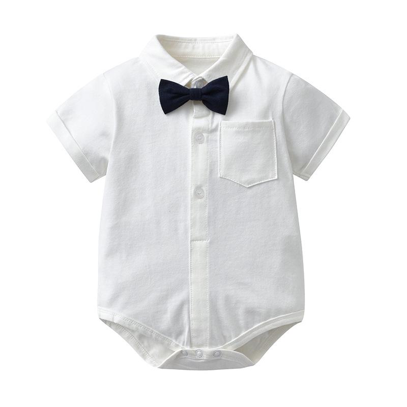 

Детский ромпер «Джентльмен»: Весенне-осенний комбинезон для новорожденных на дни рождения и особые случаи 90 cm