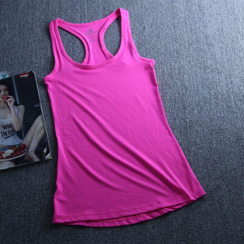 Yoga Quality Sleeveless Women's Tight Stretch Sports Vest