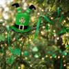 Irish Leprechaun Hat For St. Patricks Men And Women Top Hat With 3D Irish Legs And Costume Accessory