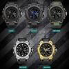 G Style Men Digital Watch Military Sports Watches Dual Display Waterproof Electronic Wristwatch Relogio Masculino 739