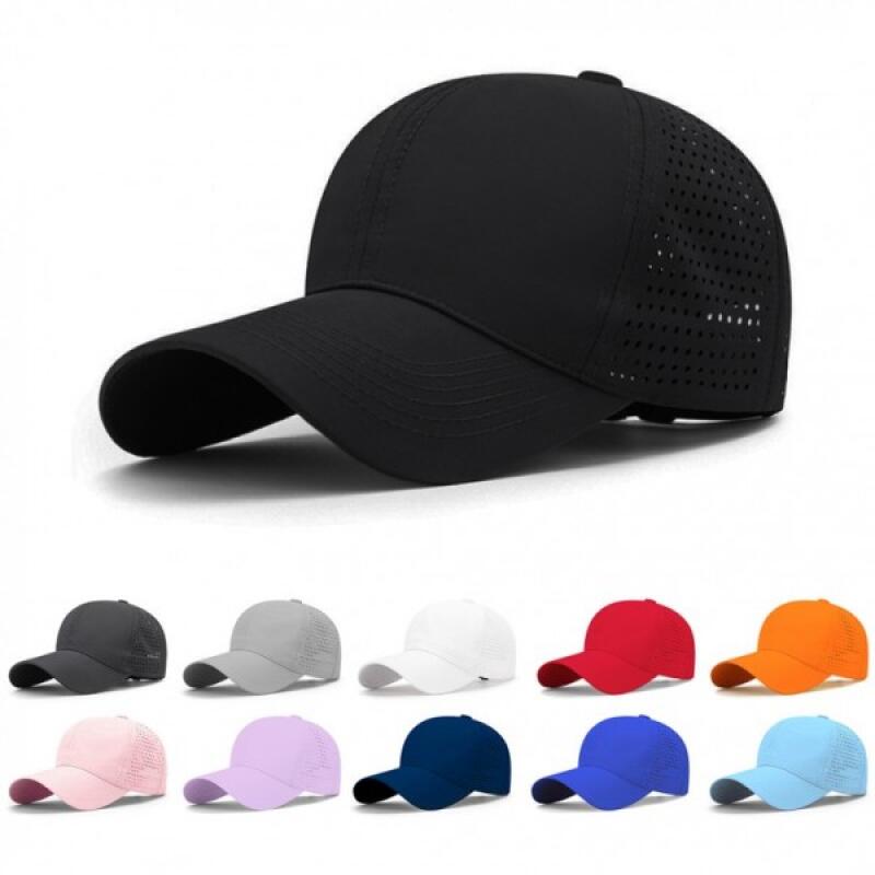 Airline mesh ball cap, cool material, unisex, 10 colors Navy