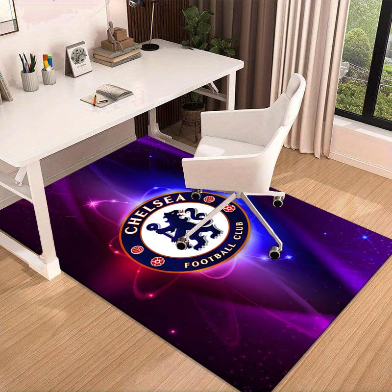 Football Club Emblem lion Carpet, Chair Rug,Rug for Office Bedroom living rooms, Doormat decor Fan Gift Christmas Gift