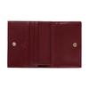 Gucci Animal print snap closure coated fabric wallet mini women's beige and dark brown