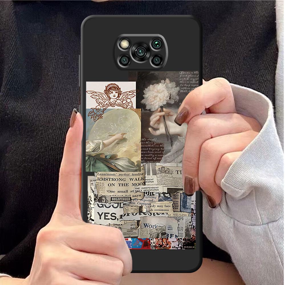 Great Art Aesthetic Mona Lisa Cases for Xiaomi Poco M4 5G F4 F3 GT X3 NFC X3 Pro X4 F1 M3 C40 Bumper Silicone Phone Case Coque